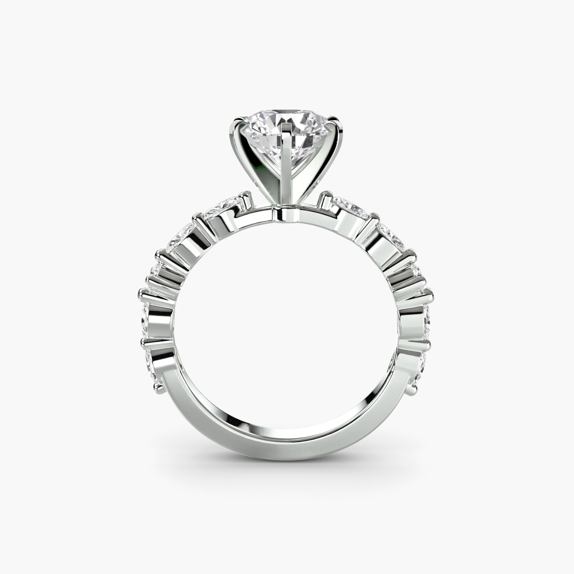 The Valentina Eternity Pavé Ring
