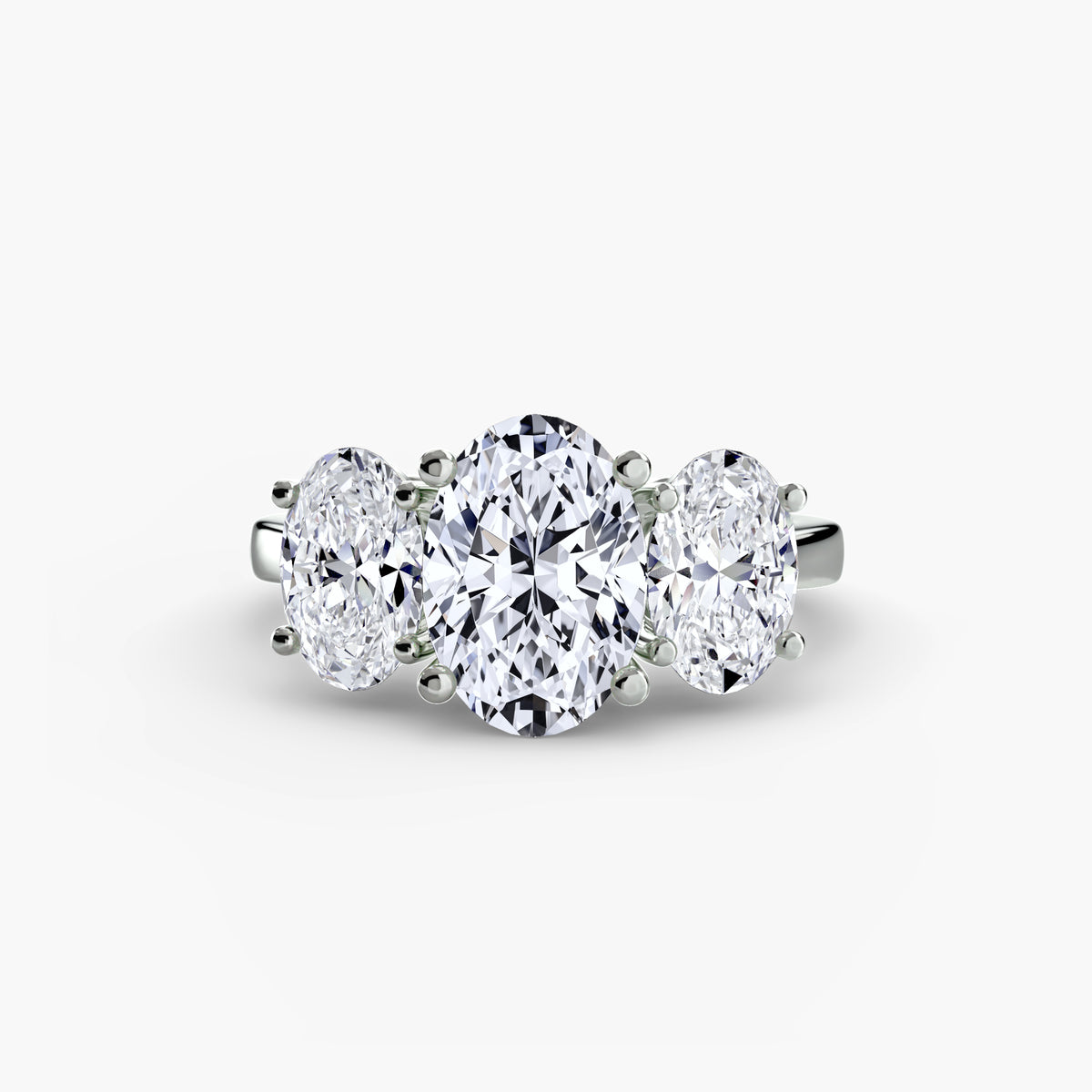 The Elise Oval Trilogy Ring
