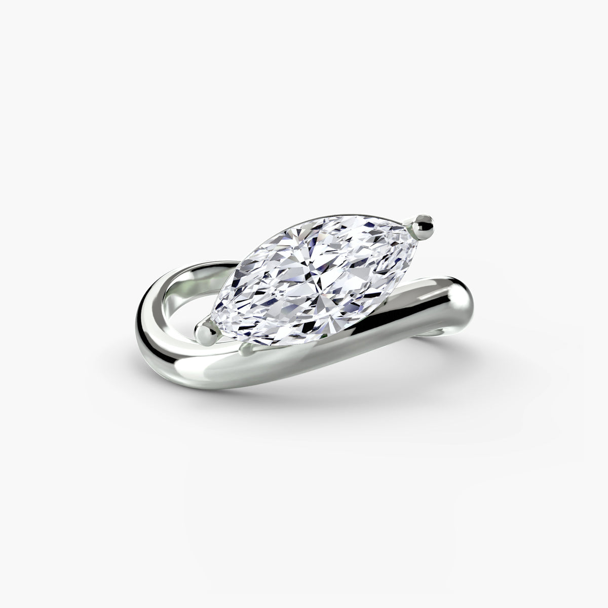 The Ondine Wave Ring
