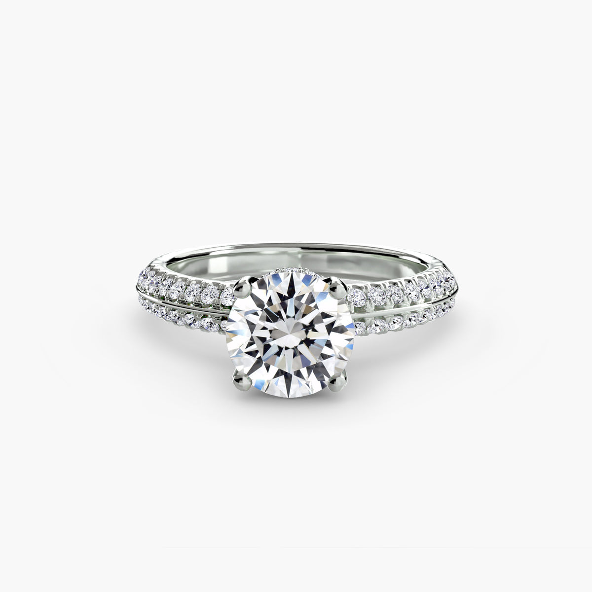 The Camille Pavé Solitaire
