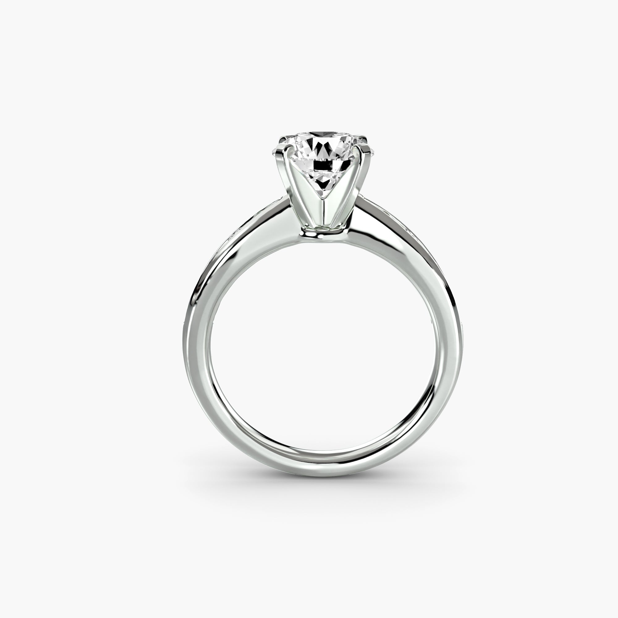 The Rosalie Pavé Solitaire