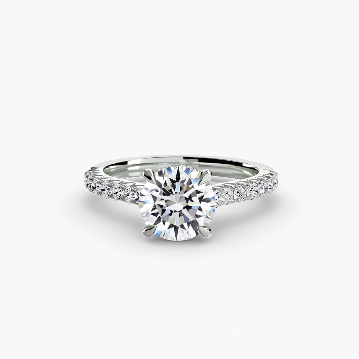 The Arabella Pavé Solitaire