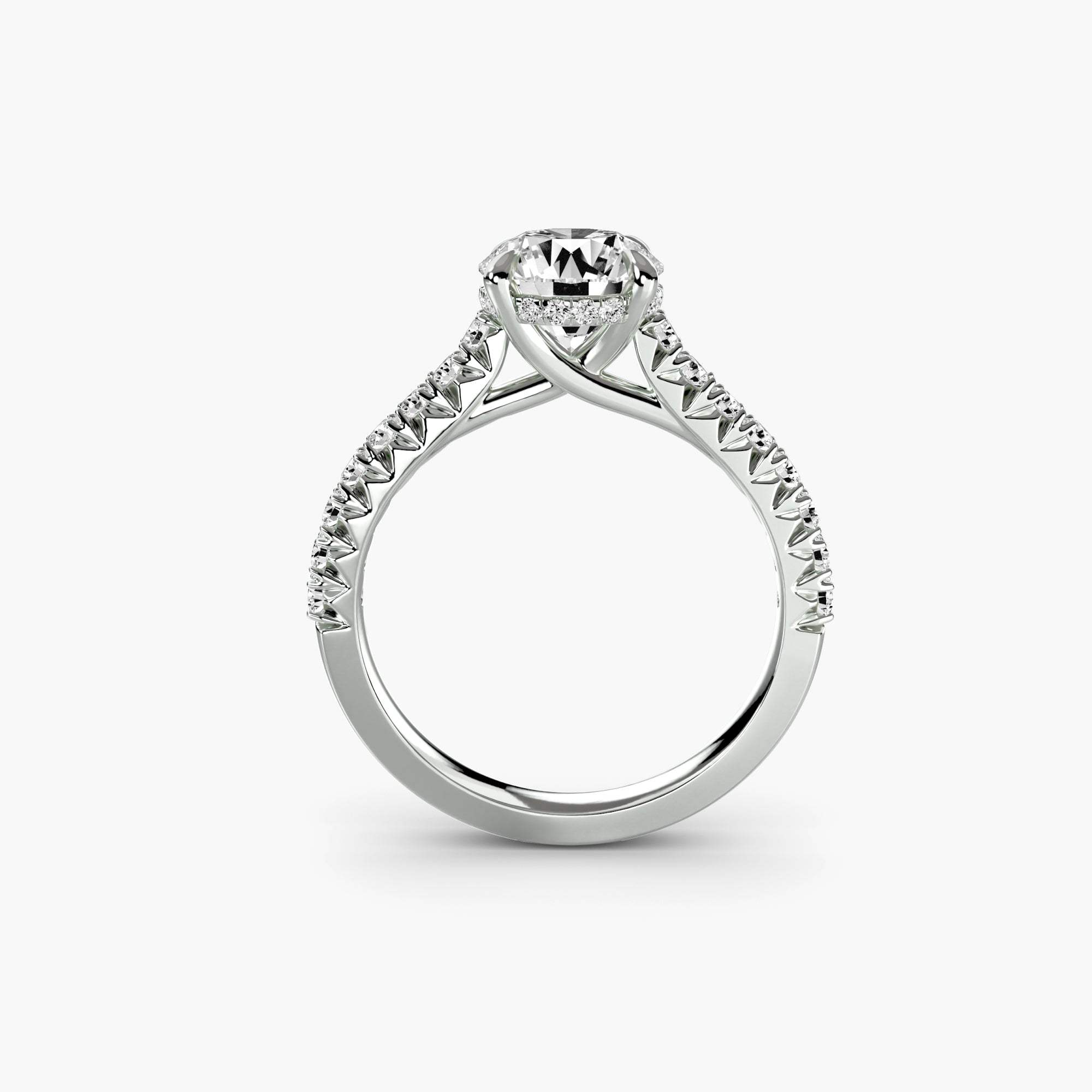 The Arabella Pavé Solitaire