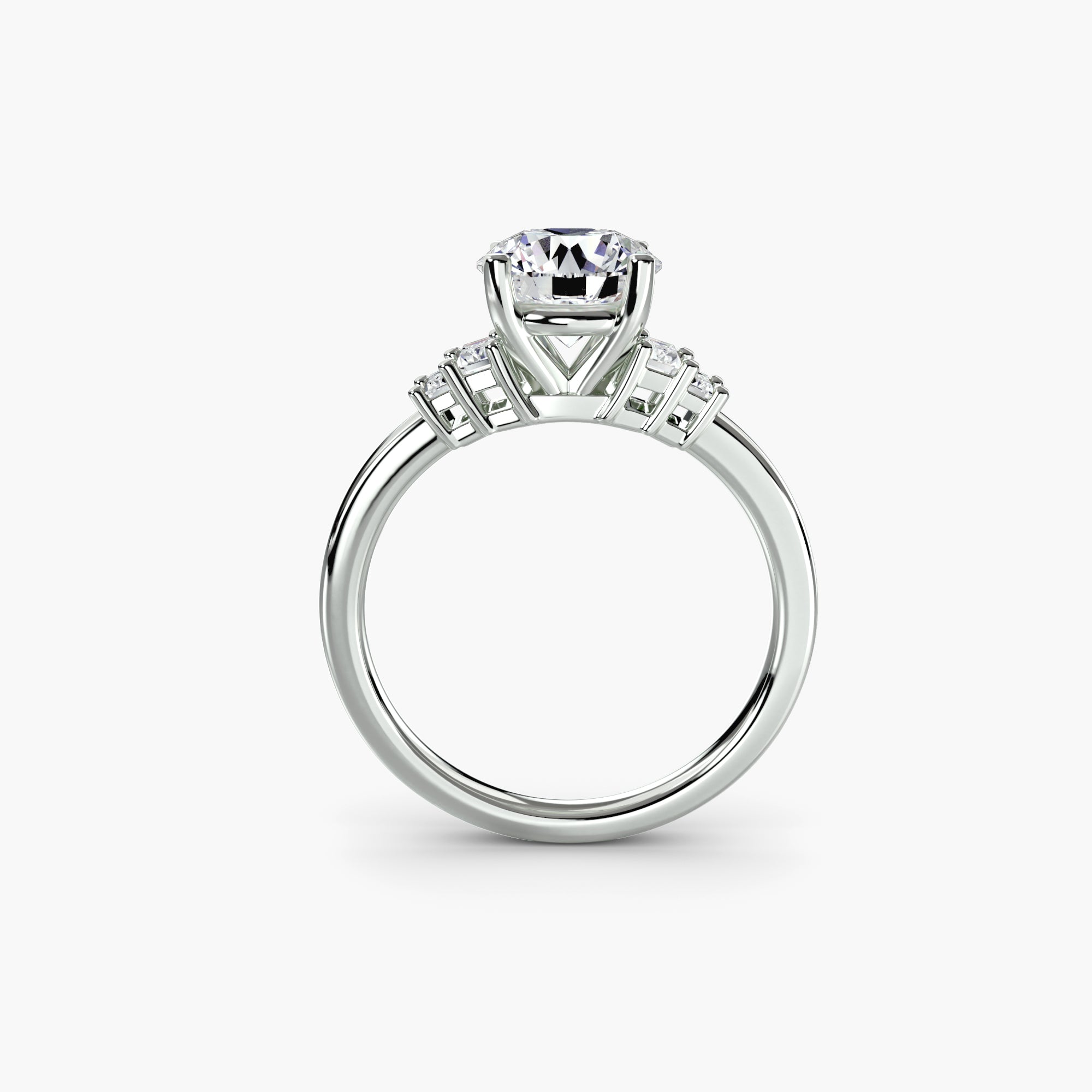 The Marielle Baguette Solitaire