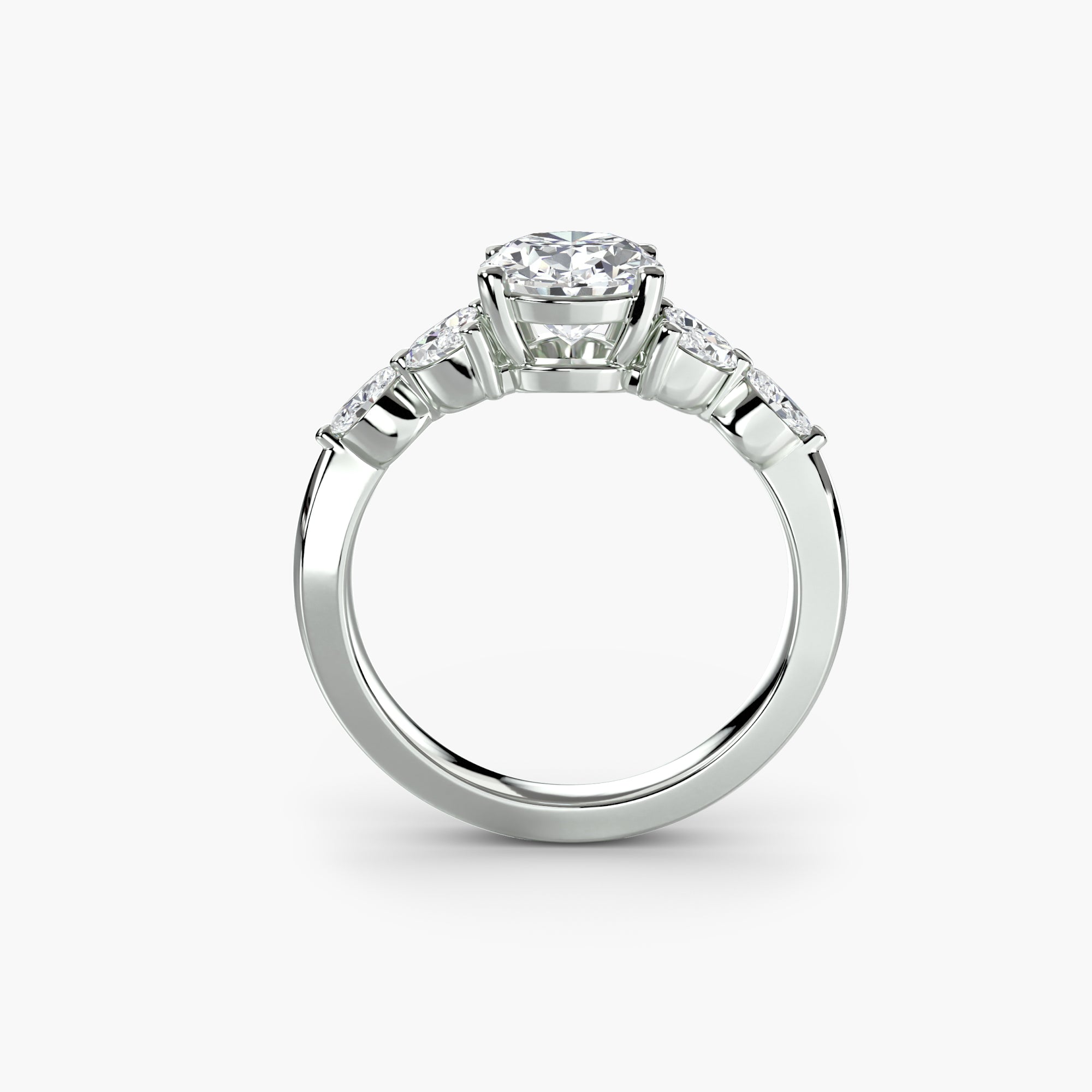 The Ophelia Shoulder Cluster Ring
