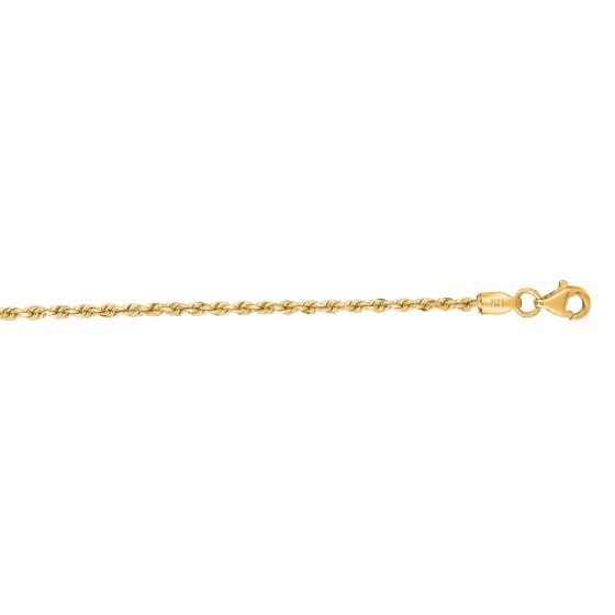 MEHT Signature 14K Gold Royal Rope Chain – 1.8mm